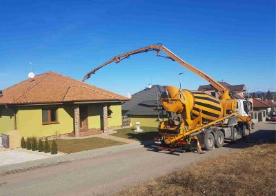 čerpanie a doprava betónu