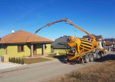 čerpanie a doprava betónu