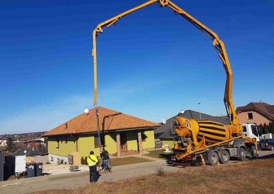 čerpanie a doprava betónu